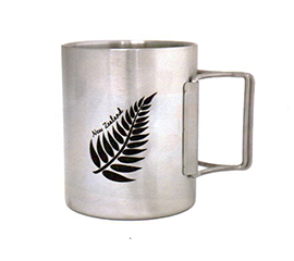 Metal Fern Camping Mug - MUG134