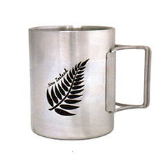 Metal Fern Camping Mug - MUG134