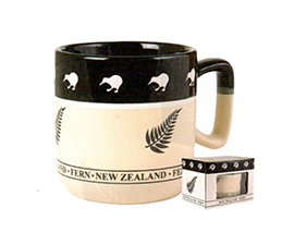 Kiwi Fern Stoneware Mug - MUG96