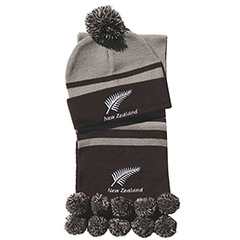 NZ Fern Beanie & Scarf - CHSFBL CHILD