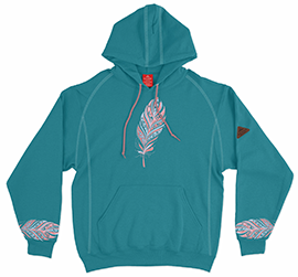 Kia Kaha Hoodie - KWH89 WOMEN