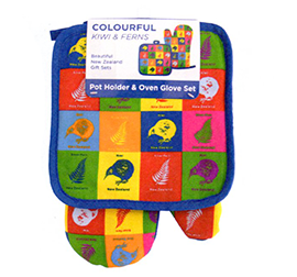 Pop Art Kiwis Oven Glove & Pot Holder - MT60-PG