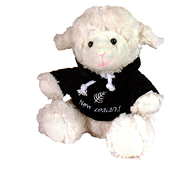 Sitting Sheep With Fern Hoodie - TS3823