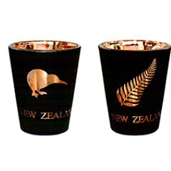 Kiwi & Fern Rose Gold Shot Glasses - 10963 Set of 2