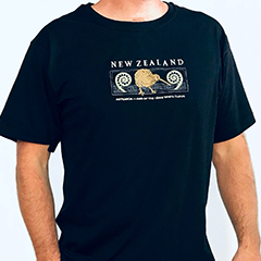 Kiwi & Koru Embroidered - 168BL