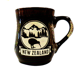 Kiwi Mountains Reactive Glaze Mug - 10682