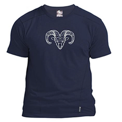 Merino Rams Head T-Shirt - MT580-83