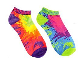 WOMENS NZ Splash Sports Socks - 55133 34 SET of 4