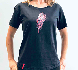 Merino Pohutukawa LADIES T-Shirt - MT300-98 (Copy)