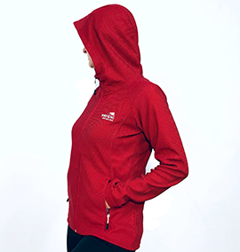 Wild Kiwi Micro Fleece Hoodie - 186MF WOMEN